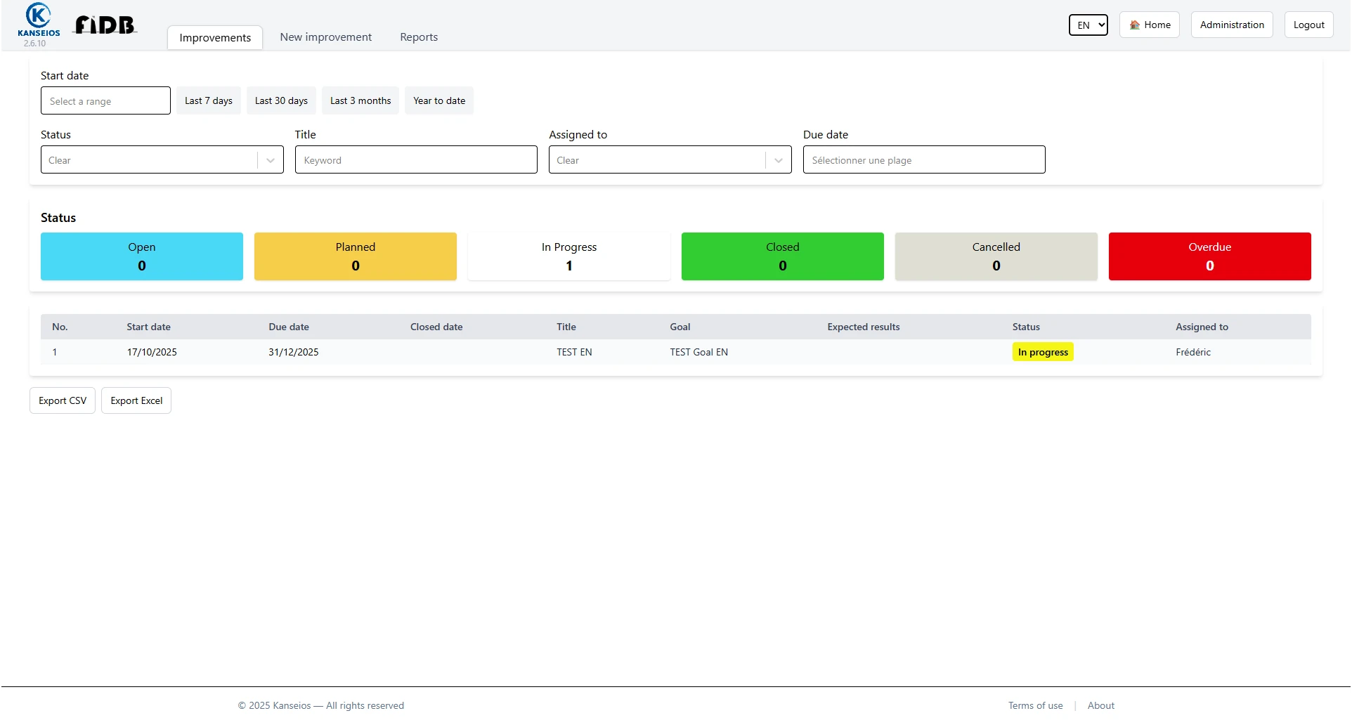 Capture - Improvement
